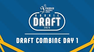 2024 PVL DRAFT COMBINE DAY 1  JUNE 25 2024 [upl. by Oiramaj611]