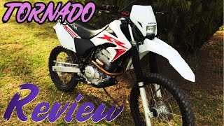 Honda XR 250 Tornado  Review Características Lo Bueno y Malo de la moto [upl. by Ahsein14]