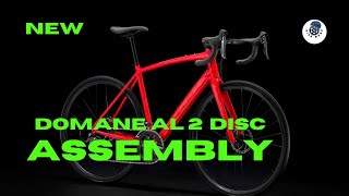 Trek Domane AL 2 Disc Gen 3 assembly [upl. by Ennayar]