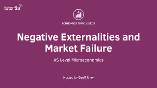 Negative Externalities and Market Failure I A Level and IB Economics [upl. by Pace237]