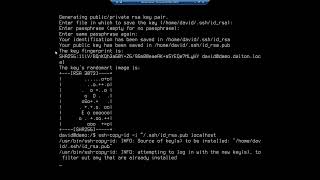 Authenticating to an OpenSSH server using keys instead of passwords [upl. by Ordnasil257]