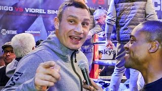 EXCLUSIVE Vitali Klitschko on ANTHONY JOSHUA vs WLADIMIR KLITSCHKO FIGHT [upl. by Chil895]