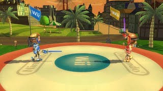 TAS Wii Sports Resort Swordplay Duel Beat The Champion Speedrun in 101260 [upl. by Annuaerb]