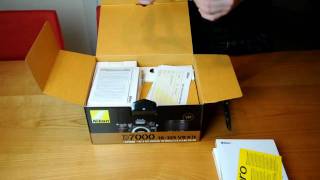 TIRTV Unboxing Nikon D7000 18105 Kit TIRPiX  TIRTech [upl. by Nonnahs]