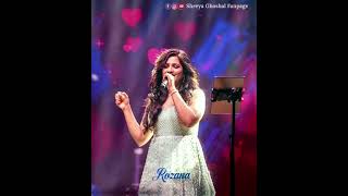 Rozana Status Video  Shreya Ghoshal Rerun [upl. by Ayaet]