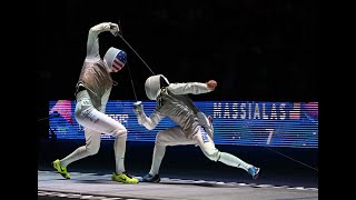 2023 CIP Challenge International de Paris Individual Mens Foil Finals Highlights [upl. by Eicak]