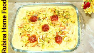 Dessert Recipe  Delicious Dessert by Rubina Home Food  Tasty Dessert Recipes [upl. by Oniratac912]