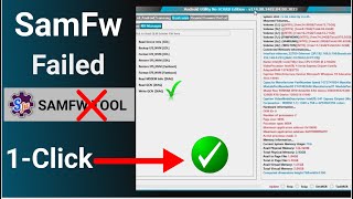 SamFw  Enable Adb Failed All Samsung Frp Google Account Unlock  1 Click Frp Android Utility [upl. by Wurst]