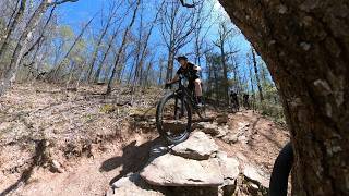 Mountain Biking from The Ledges to Boom Diggity \ Blowing Springs  quite the ride [upl. by Adnilasor41]