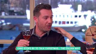 This Morning Prosecco and Ginos best bits  14th Dec 2017 [upl. by Itnavart]