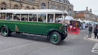 Leyland Lion PLSC3  RU8678  Ex Hants amp Dorset  Winchester Guildhall  150924 [upl. by Glenda282]