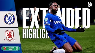 Chelsea 61 Middlesbrough  EXTENDED Highlights  Carabao Cup SemiFinal 2nd Leg 2324 [upl. by Aerehs461]