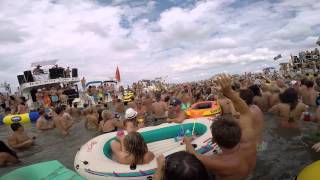 Raft off 2015 the center little muskamoot lake st Clair [upl. by Roby]