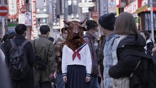 『牛首村』牛首女ドッキリOxHead Village Scary Prank in Japan [upl. by Fulks]