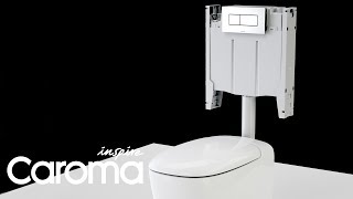 Caroma Invisi Series II Concealed Cistern  Superior Flush Performance [upl. by Eninahpets]