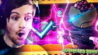 MY FIRST DEMON BOSS BATTLE WIN  Geometry Dash Part 32 [upl. by Nwahsav883]