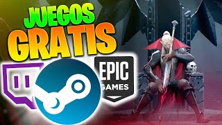 ¡Fin de SEMANA GRATIS Reclama estos JUEGOS GRATIS en STEAM EPIC GAMES PRIME GAMING amp MÁS 🎁 [upl. by Iduj]