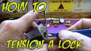 452 Finding the Right Tension for Lock Picking Beginners [upl. by Michiko]