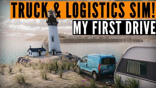 My FIRST look at Truck amp Logistics Simulator [upl. by Fons]