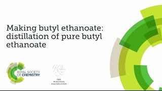 Practical skills assessment video  making butyl ethanoate video 3  A distillation [upl. by Hoyt]