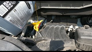 How to 2017 Nissan NV200 Oil Change [upl. by Atenahs]