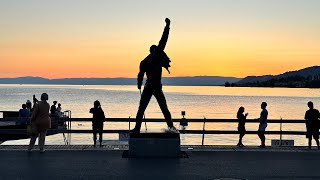 Montreux Lac Léman Lake Geneva Vaud Switzerland 🇨🇭 [upl. by Annavoig]