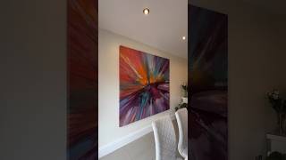 How to finish off a room  Swarez style swarezartcom art painting abstract [upl. by Albertina894]