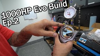 How a 1000HP Evo Gets Built w JRP Performance Part 2 [upl. by Ahseryt]