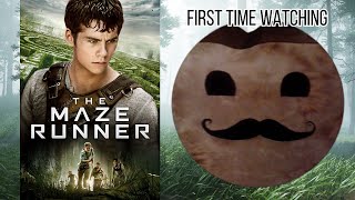 The Maze Runner 2014 FIRST TIME WATCHING  MOVIE REACTION 519 [upl. by Shishko]