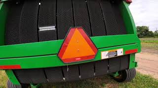 First cutting of hay is done and baled [upl. by Hales]