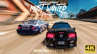 Need For Speed MOST WANTED 2024 REMASTER  I Stole Razor Mustang To Defeat Him [upl. by Yehudi657]