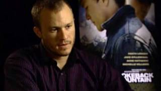 Heath Ledger Brokeback Mountain interview [upl. by Zelma]