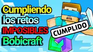 ✅CONSEGUI🎉 UNO DE LOS RETOS EXTREMOS💀 DE BOBICRAFT😎💥 [upl. by Atalanta]