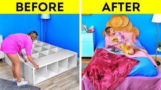 Extreme Room Makeover  DIY Ideas For Your Bedroom [upl. by Noevart994]