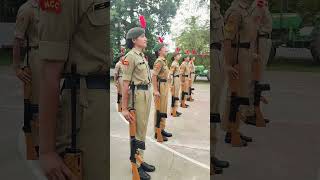 NCC Training Guard of Honour Practice [upl. by Ainatit]