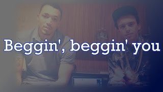 Logic  Beggin Feat C Dot Castro LYRICS HQ HD [upl. by Eentruoc]