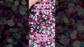 Luxury Bling Mixes Featuring Glass Nonhotfix Rhinestones 60 Off BlingeeThingee on Etsy [upl. by Dysart772]