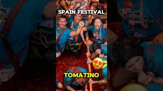 Tomatino Spain Festival Story shorts [upl. by Noirod594]