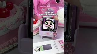 Buttercup galaxyzflip6 case 💚 by SLBS ❕ zflip6 samsung flipphone powerpuffgirls [upl. by Nosemaj]