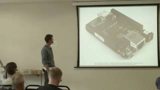 Controlling a CNC milling machine with a BeagleBone Black amp Machinekit Stuart Childs OSHCamp 2015 [upl. by Kovacs488]