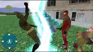 ► Hybrid Superhero vs Super VillainsClansThor Spider hero vs Hulk amp Batman Epic Battle Walkthrough [upl. by Braasch]