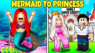 MERMAID To HUMAN Roblox Brookhaven [upl. by Ahsyek]