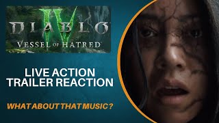 Diablo 4 Vessel of Hatred Live Action Trailer Reaction [upl. by Moya]