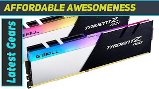 GSkill Trident Z Neo F43600C18D64GTZN 64GB DDR4 3600MHz Memory Module  Unparalleled [upl. by Bridwell16]