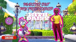 Maxing Daisy Friendship Dreamlight Valley with my besties [upl. by Whit380]