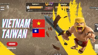 Gỡ hòa với clan Đài Loan  Clash of Clans  Clash with NCD [upl. by Joby]