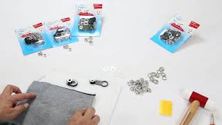 How to make eyelets  grommets application 5mm 6mm 85 mm [upl. by Varini]