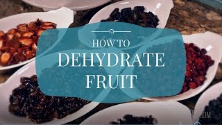 How To Get Started Dehydrating Fruit [upl. by Verda572]