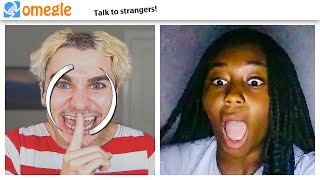 FAKE SKIPPING on OMEGLE LOL [upl. by O'Carroll]