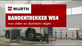 Würth – Cargo Lifting Equipment  Bandentrekker WE4 [upl. by Odericus569]